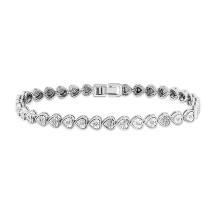 Heart Diamond Bracelet